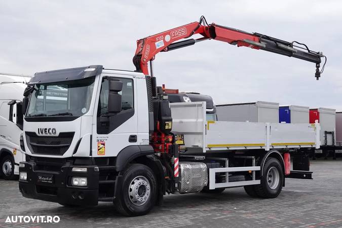 Iveco STRALIS / 310 / 4x2 / BASCULANTE - 5,3 M / HDS FASSI 135 - 8 M / EURO 6 - 5