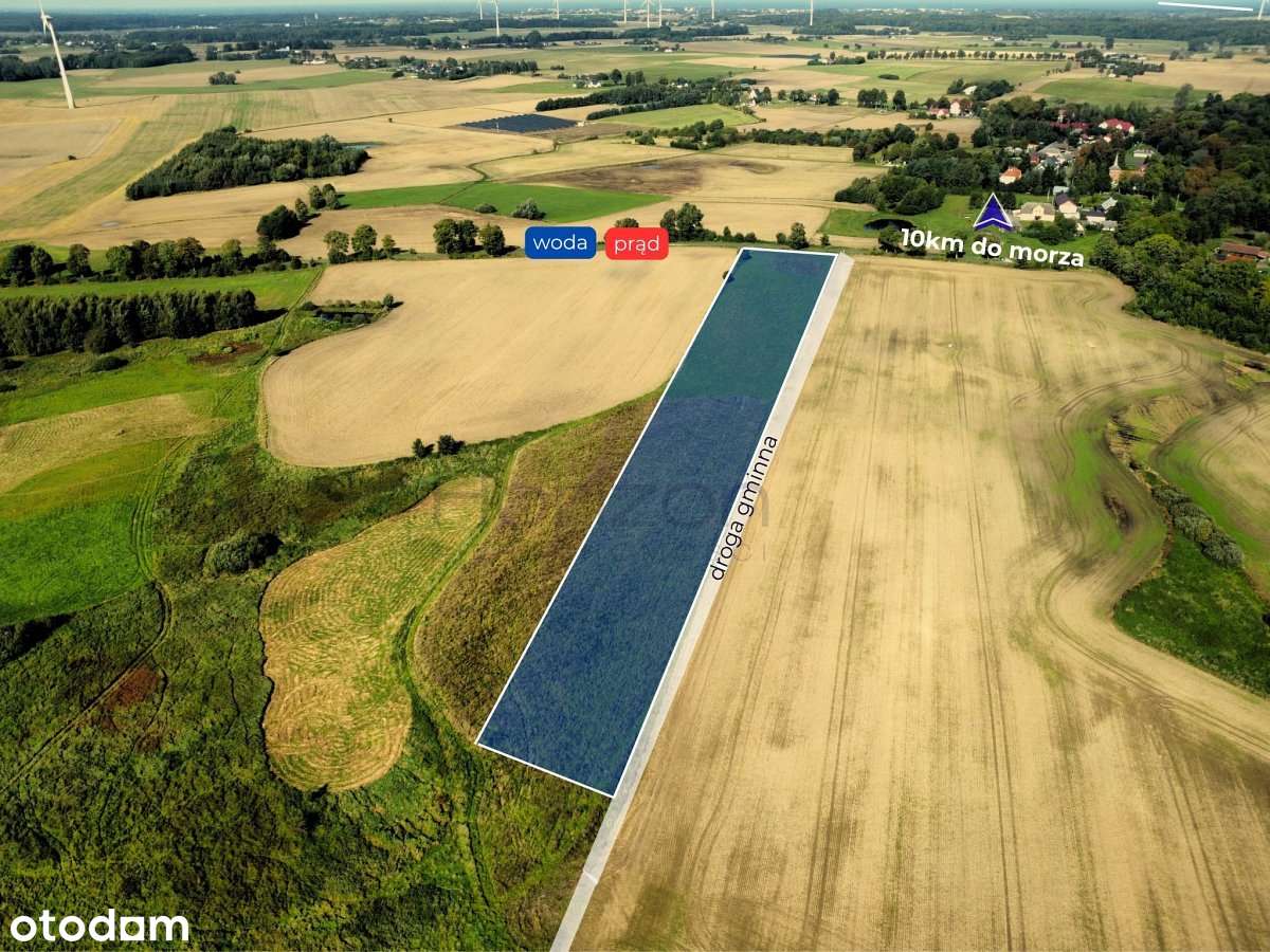 Działki z warunkami zabudowy - Rusowo 10km od morza!-5