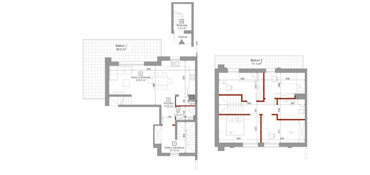 Kraków Opatkowice, nowe, 2-poziomowe,5 pokoi,taras,2 msc postojowe-14