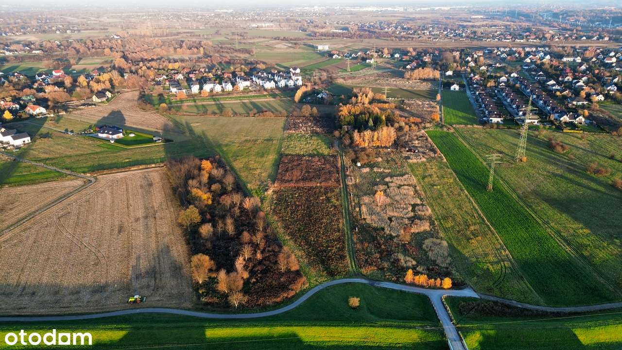 Działki budowlane z potencjałem inwestycyjnym – Kokotów, gm. Wieliczka-6