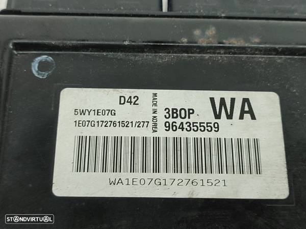 Centralina Do Motor Chevrolet Aveo / Kalos Três Volumes (T250, T255) - 5
