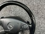 mercedes w212 kierownica skóra łopatki multifukncja  poduszka airbag - 8