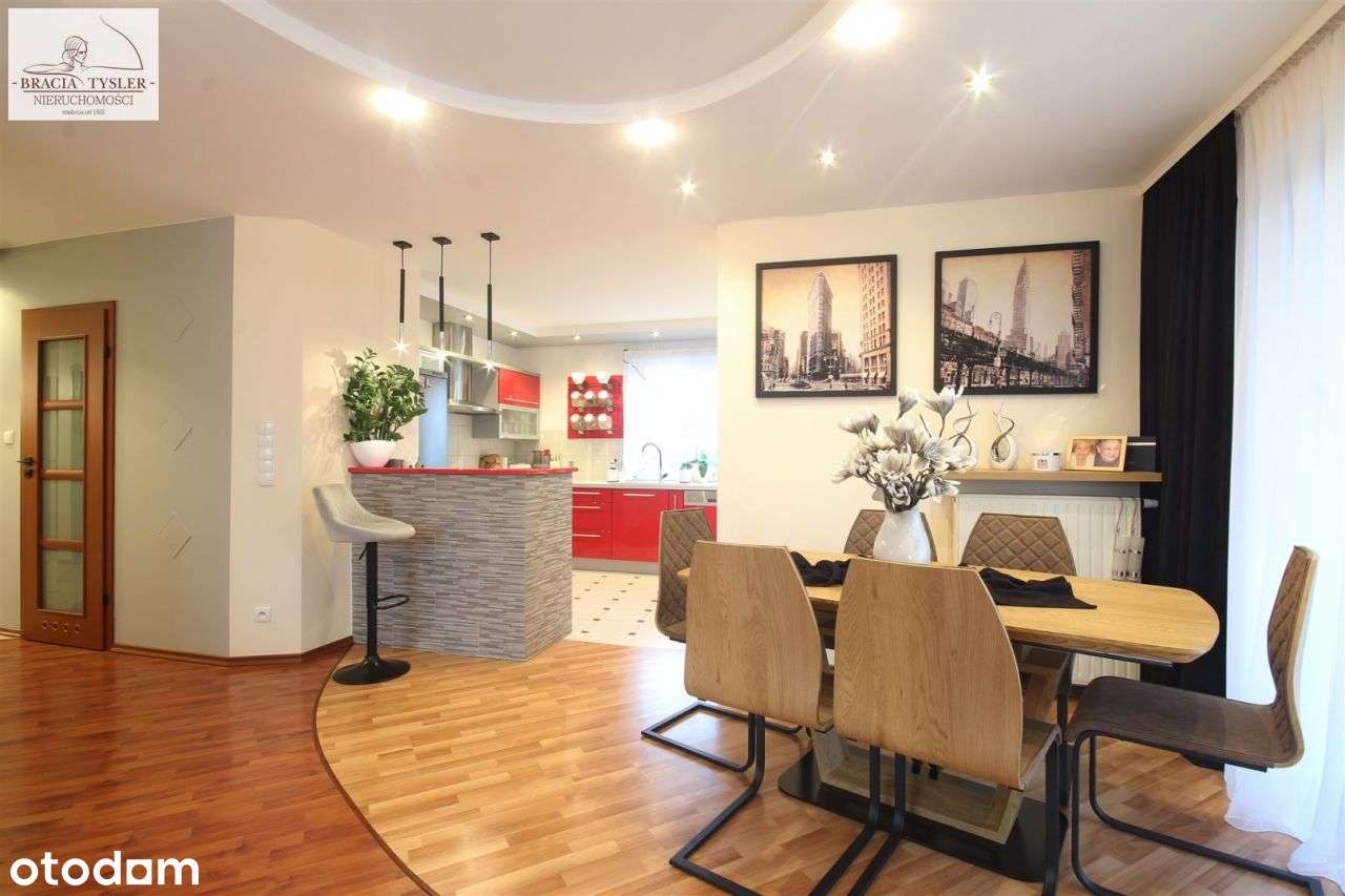 Mieszkanie z ogródkiem na sprzedaż. Niemcz 5 km.-3