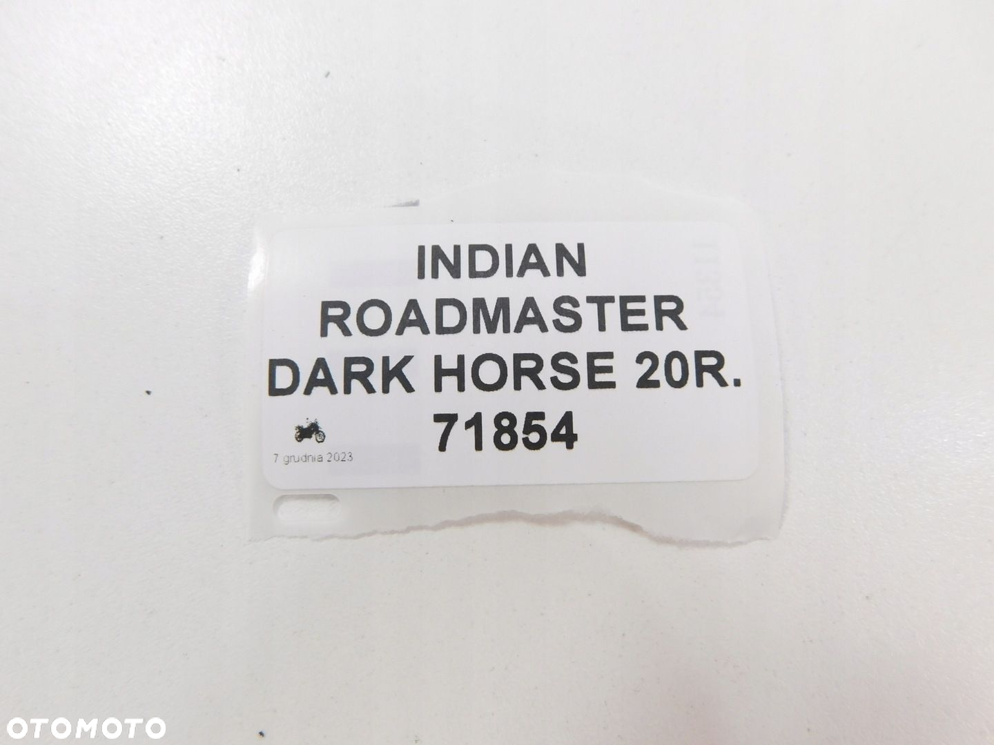 INDIAN ROADMASTER DARK HORSE 20r. ZAWIAS - 4