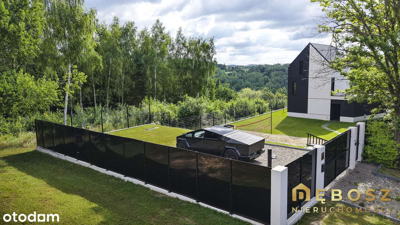 Kobylec | Futurystyczny i elegancki Dom pod Lasem - 132m2-17