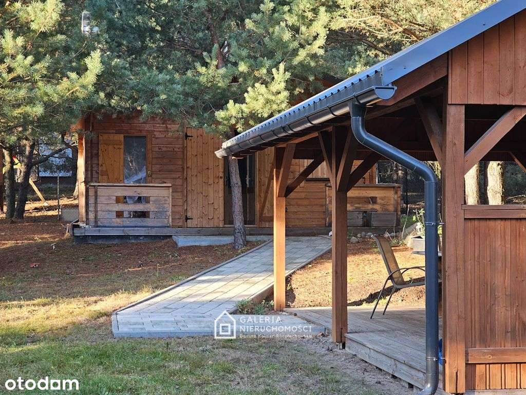 Działka budowlana z zabudową rekreacyjną Wymysłowo-3