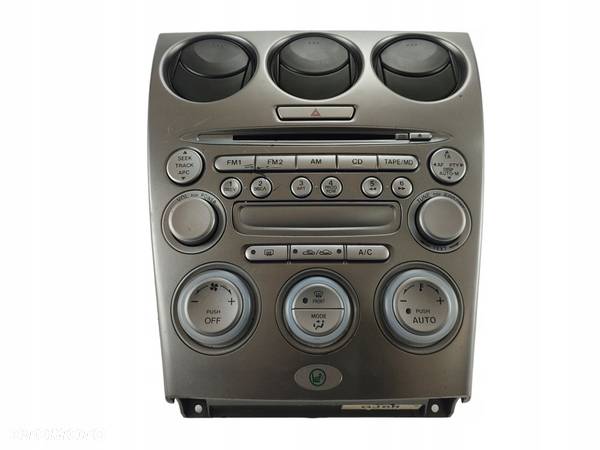 RADIO CD PANEL KLIMATYZACJI MAZDA 6 I GG/GY (2002-2005) CR-YM4272K - 4