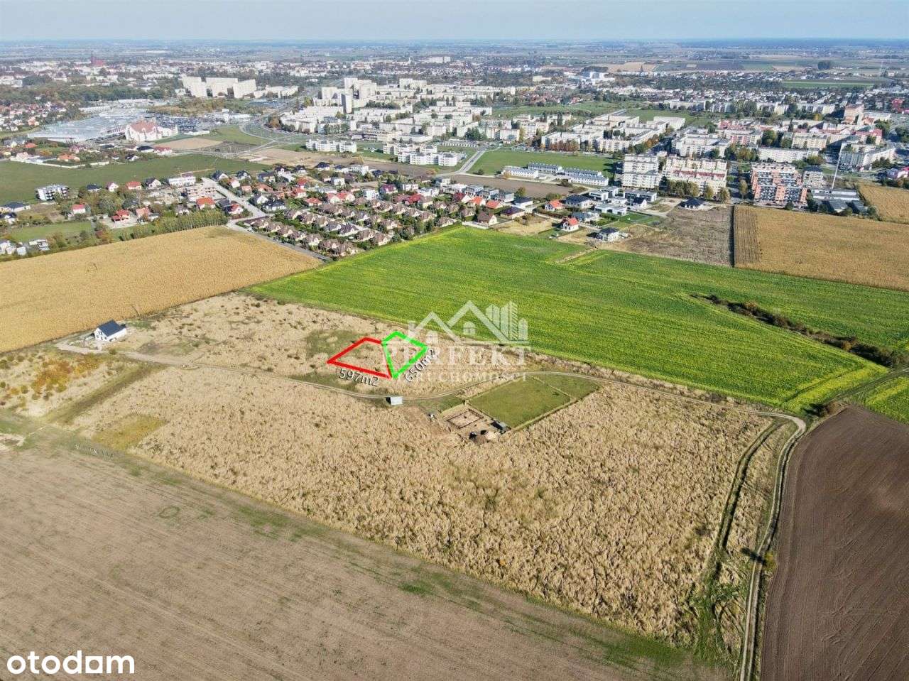 Działka 597m2 w okolicy ul.Bluszczowej/Słoneczniko - Pełny obrazek: 2/7