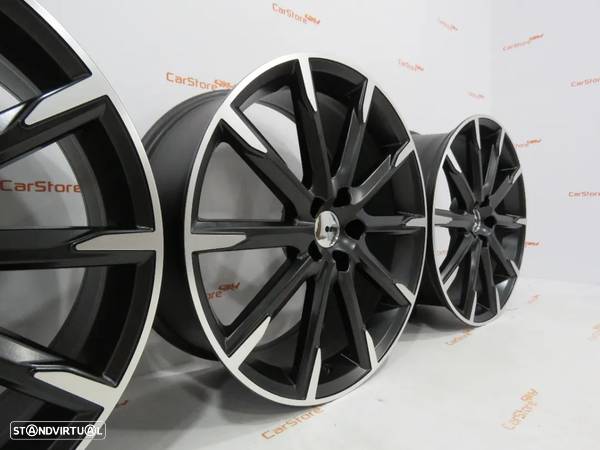 Jantes Look Volvo R Design 19 x 8 et45 5x108 Preto + Polido - 5