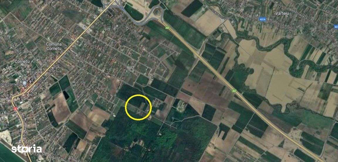 Vanzare teren intravilan Magurele / 2.500 mp / D: 17.55 m-3