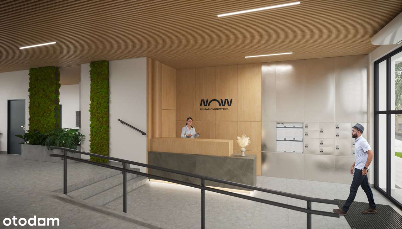 2-POKOJOWE MIESZKANIE 34,25 m² • 5. PIĘTRO • 2 BALKONY • NOW ŁÓDŹ-5