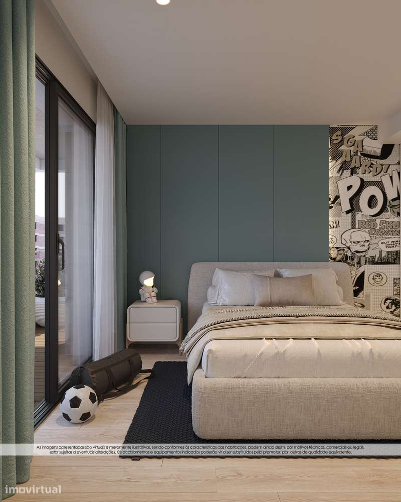 T2 Novo | Suite | Varanda | Garagem | Terraços de S. Gens, Custóias - Grande imagem: 4/21