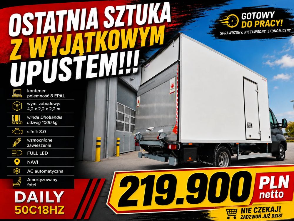 Iveco WYPRZEDAŻ - ekspozycji dealera 2025 !!! WYPRZEDAŻ - ekspozycji dealera 2025 !!!Taniej nie znajdziesz