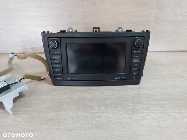 Toyota AVENSIS T27 Radio Nawigacja Ramka Antena GPS navi 86120-20A80 - 2