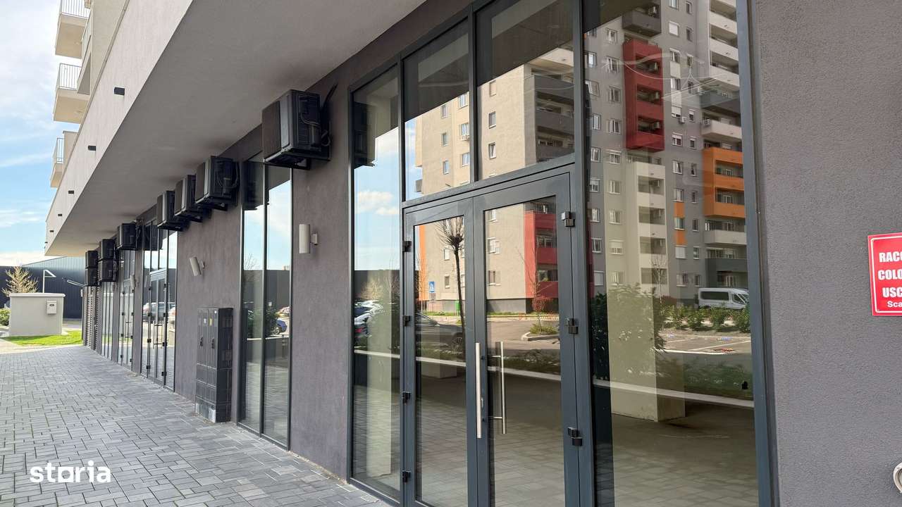 Spațiu comercial situat la parter de bloc Onestilor, 150 mp si 300 mp - Imagine principală: 2/6
