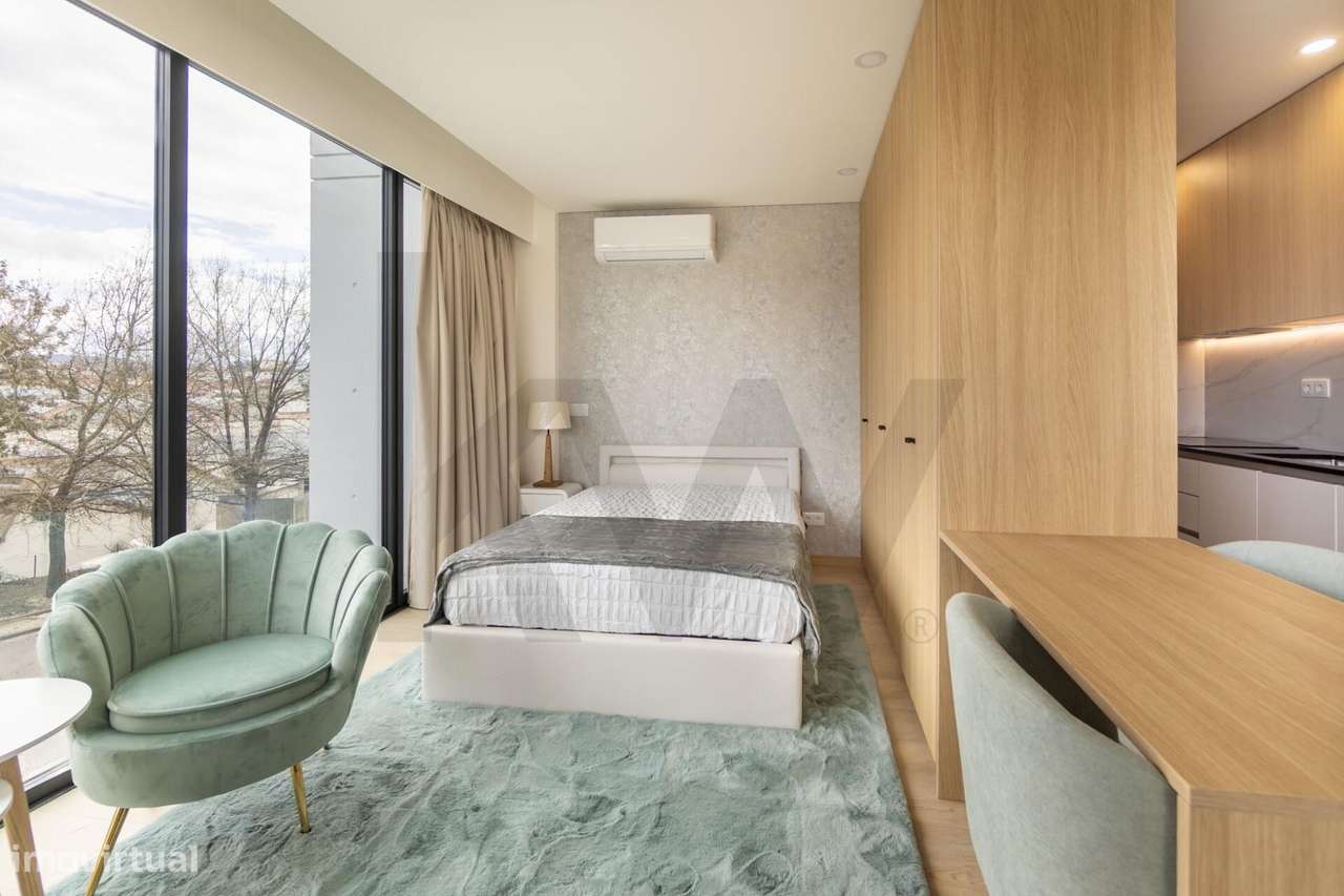 Apartamento T0+1 Novo para Arrendamento – Empreendimento EcoVillage - Grande imagem: 2/28
