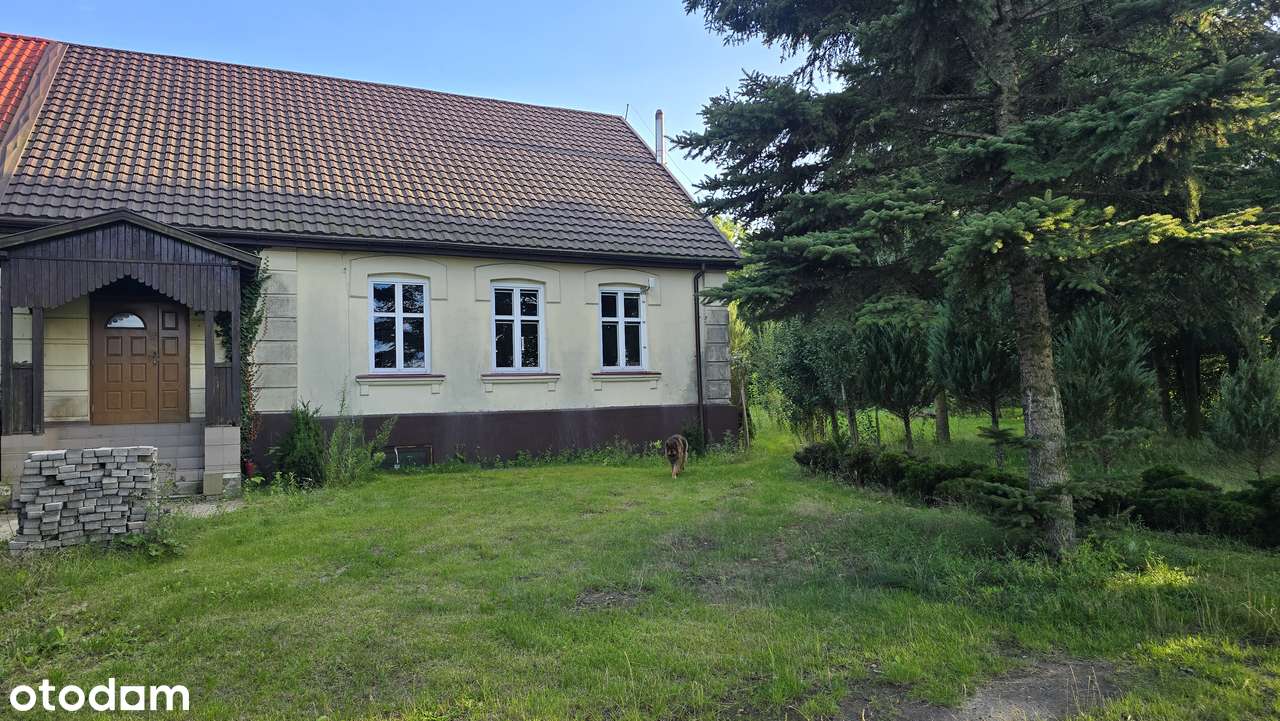 Dom jednorodzinny z budynkiem gospodarczym na dużej działce-14