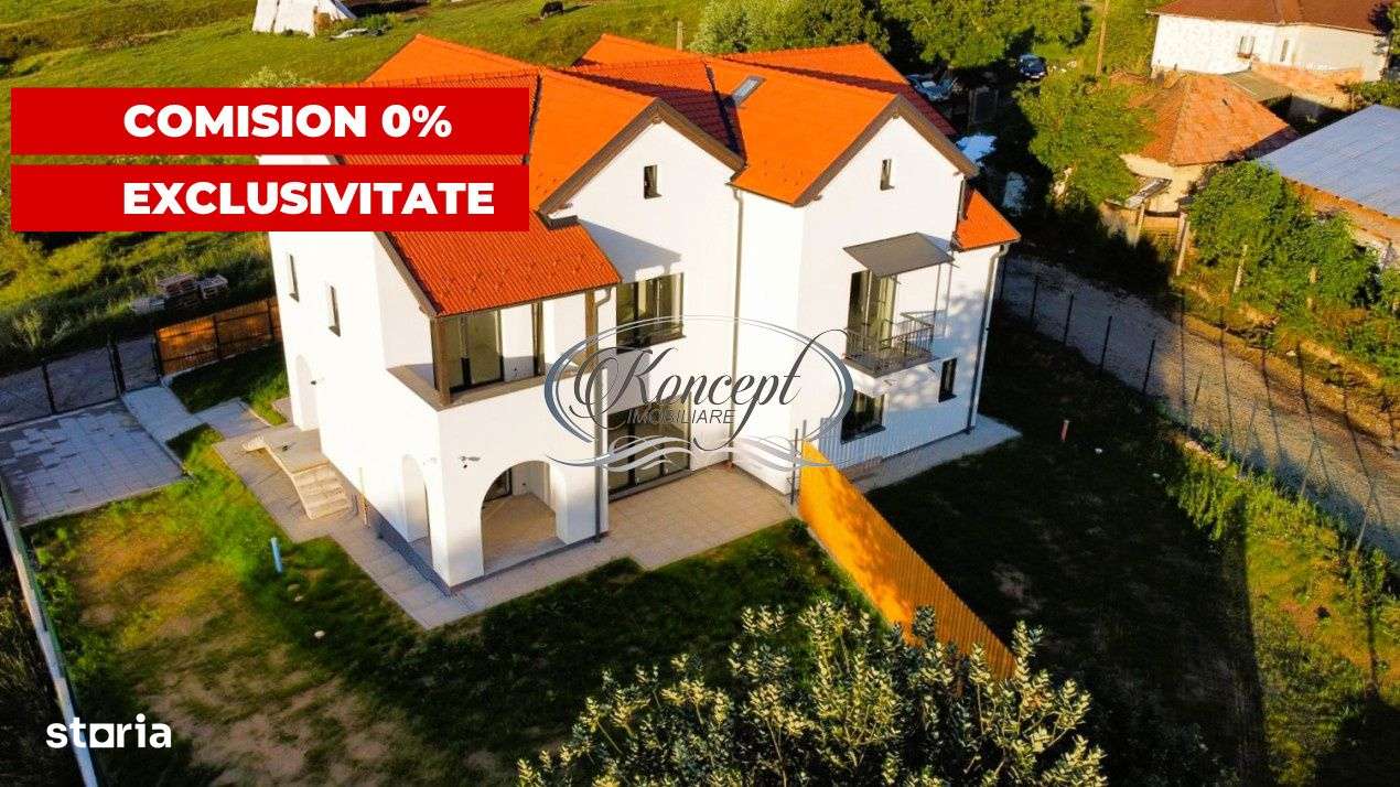 Duplex modern Feleacu cu vedere panoramica spre Cluj - Imagine principală: 5/19