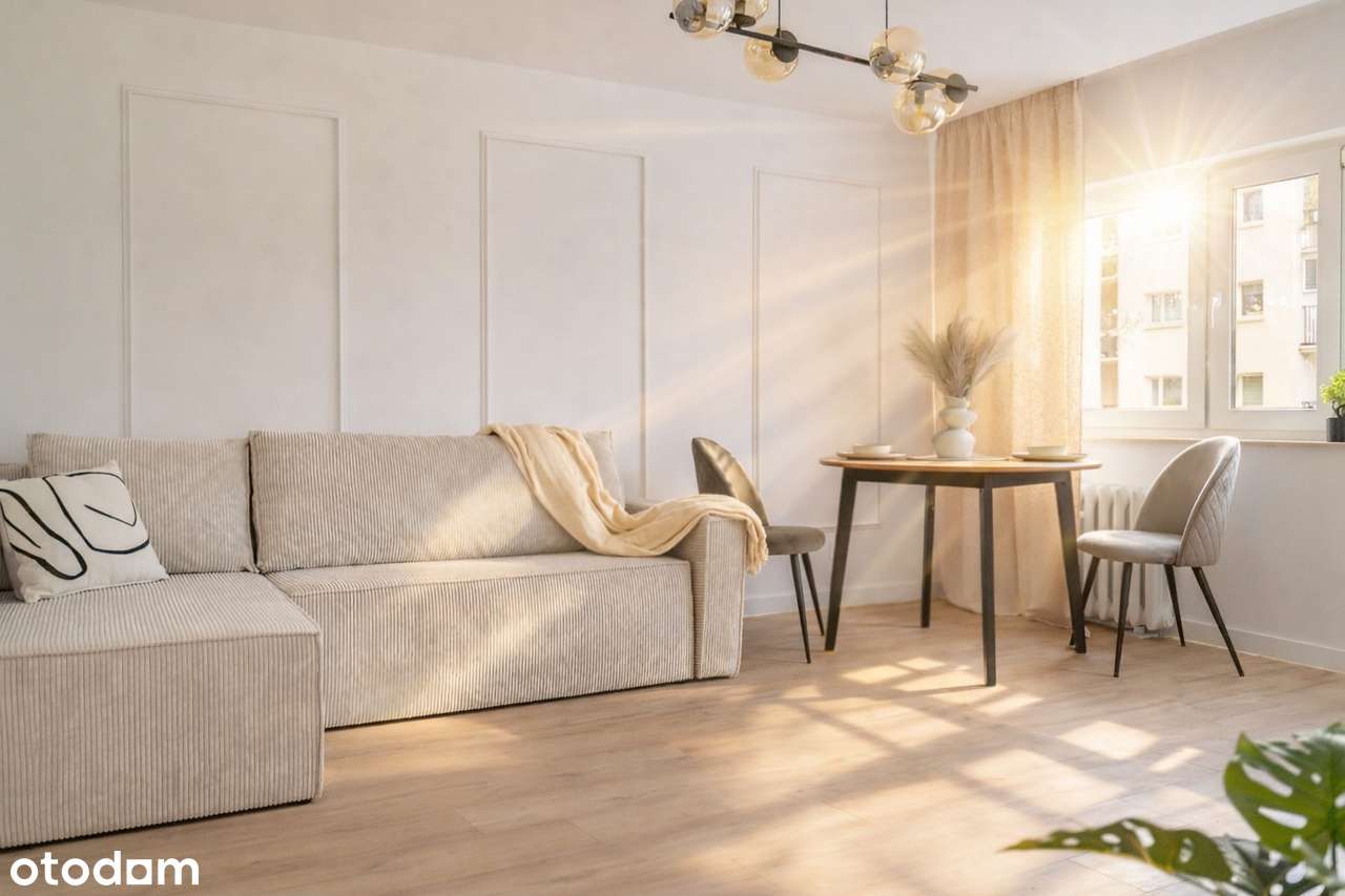 REZERWACJA Ustawne i jasne mieszkanie | 3 pokoje | 45m² | balkon