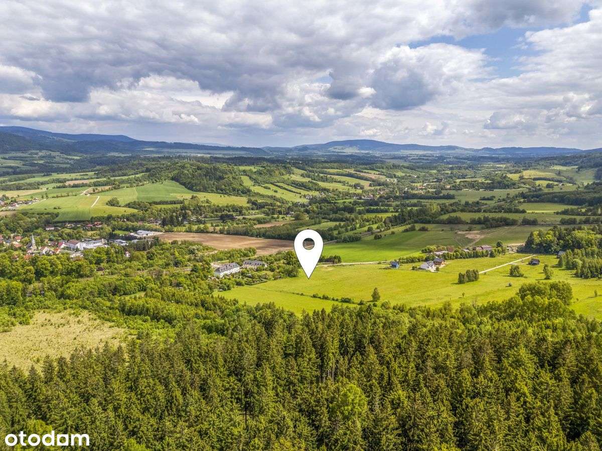 Działka z Mpzp w górach! 1713 m² na dom/inwestycję-1