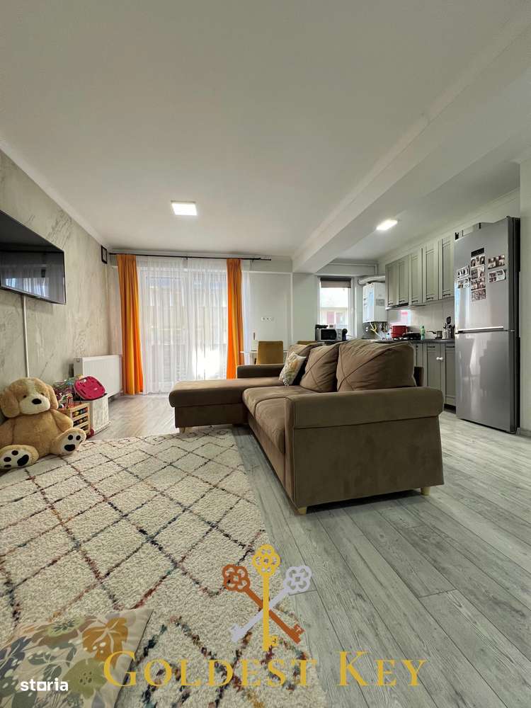 Apartament modern cu 2 camere semidecomandate, balcon si parcare!