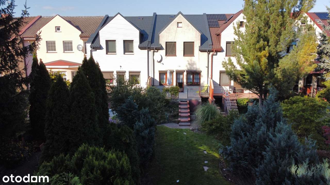 Sprzedam dom szeregowy, piwnica, garaż, ogród, gaz ziemny -Konin-0