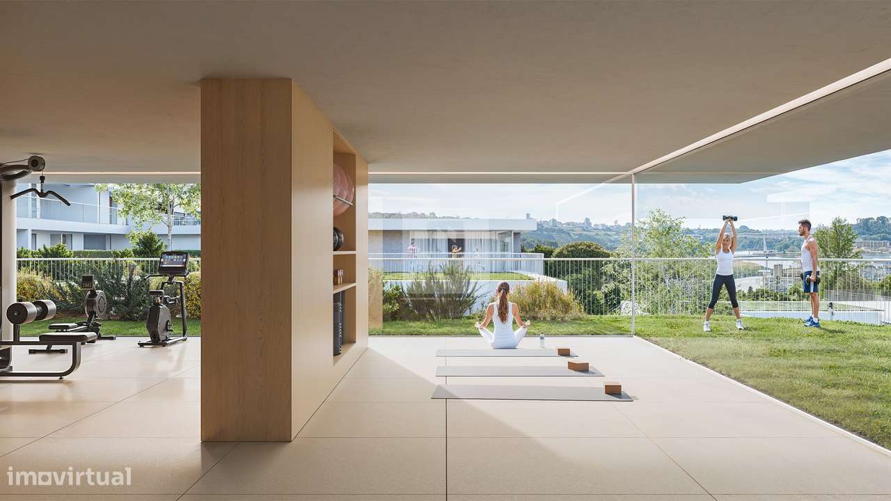 T2 Orizon Living Varanda e Jardim Privativo | T2 zona do Freixo Porto - Grande imagem: 3/21