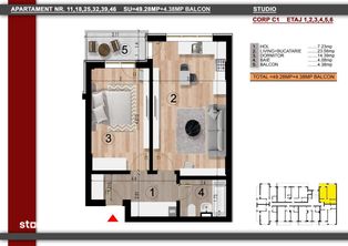 MUTARE RAPIDA!! Apartament 2 camere semidecomandat, Metrou Berceni