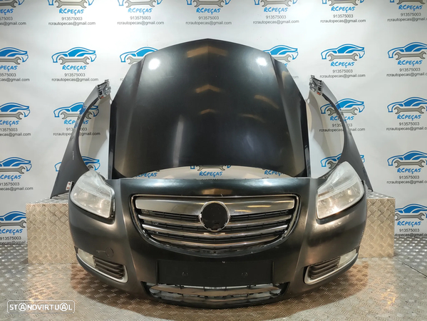 FRENTE COMPLETA OPEL INSIGNIA A COUNTRY TOURER G09 CAPOT PARACHOQUES GUARDA-LAMAS OTICAS FRENTE FIBRA/CHAPA RADIADOR VENTILADOR REFORÇO - 1