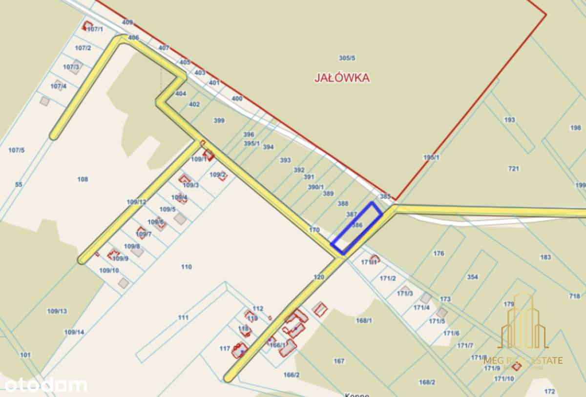 Oaza spokoju! Działka z lasem i prądem – Konne-0