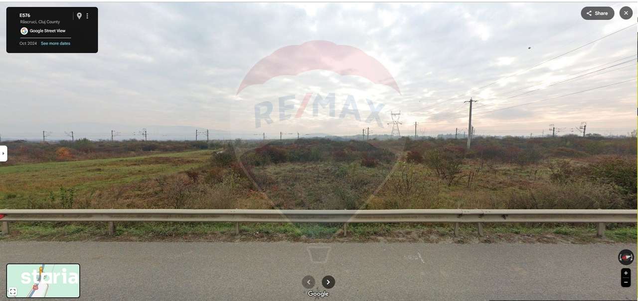 Teren de vânzare la ieșirea din Răscruci la șoseaua principală - Imagine principală: 1/5