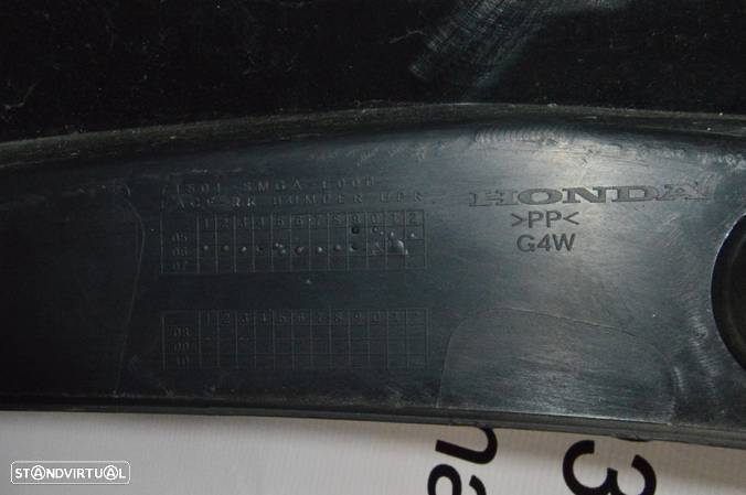 PARACHOQUES TRASEIRO TRÁS HONDA CIVIC TYPE S VIII 8 MK8 FN2 71501SMGE50ZF 71501-SMG-E50ZF PARA-CHOQUES PARA CHOQUES ORIGINAL - 9