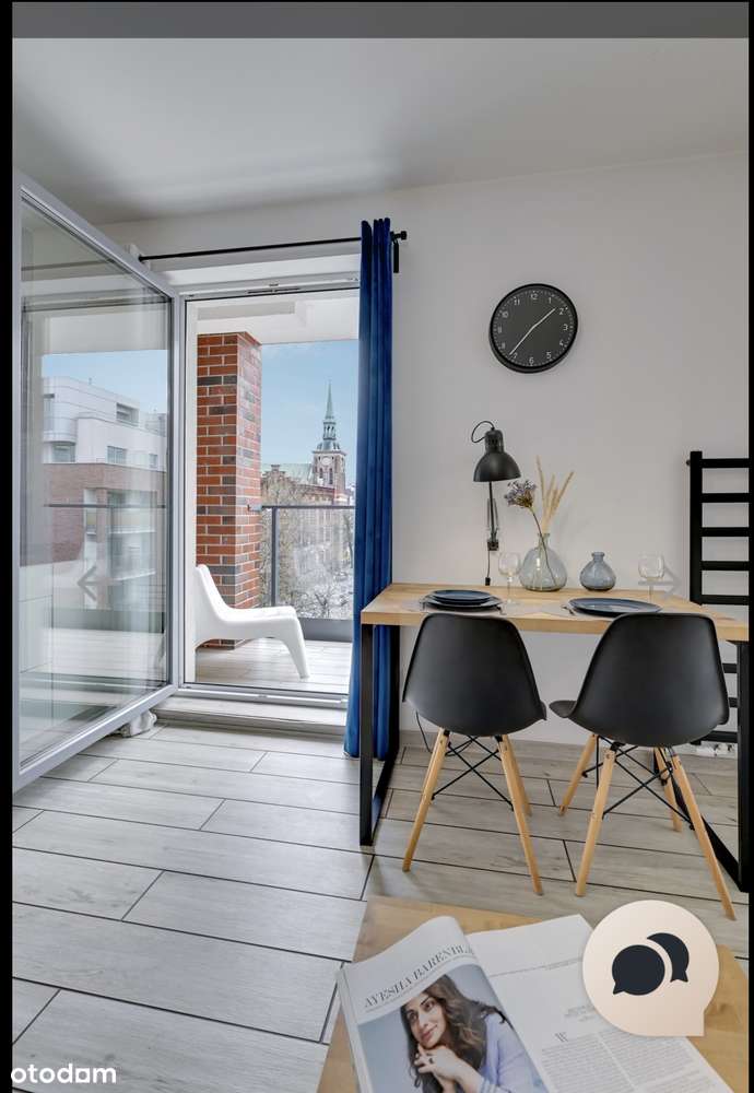 Gdańsk | Angielska Grobla | Apartament z balkonem i parkingiem