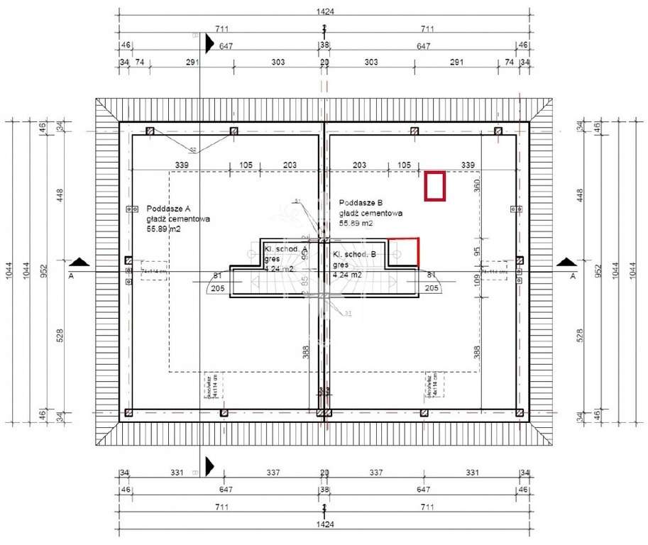 Dom w zabudowie bliźniaczej w stanie deweloperskim-19