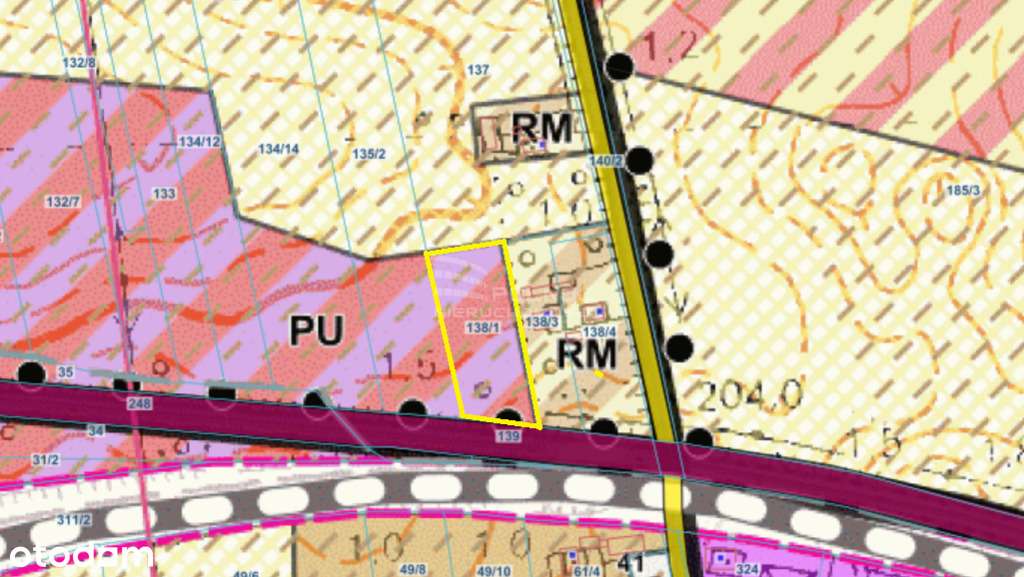 Działka komercyjna 0,30 ha przy DK74 – Werbkowice - Pełny obrazek: 5/6
