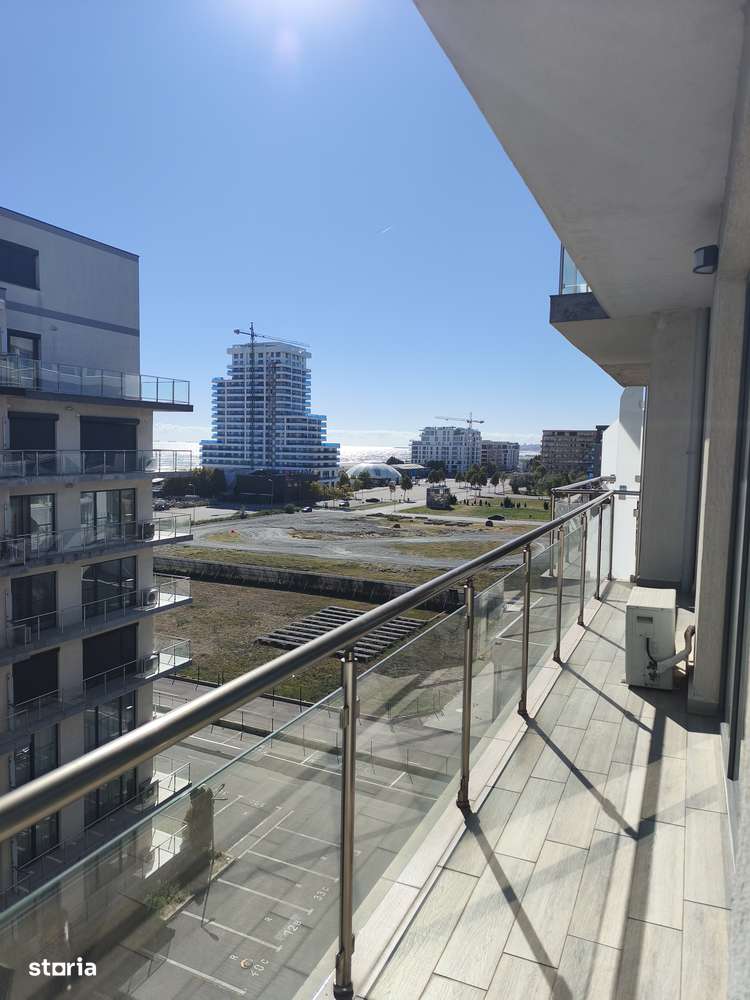 Apartament Mamaia in bloc De Silva aproape de Cluburi și Summerland-5