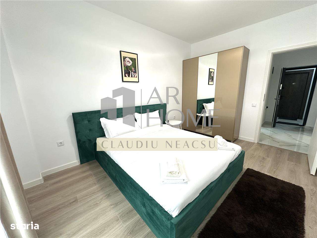 Apartament, 2 camere, prima inchiriere, cartier rezidential, parcare s - Imagine principală: 5/10