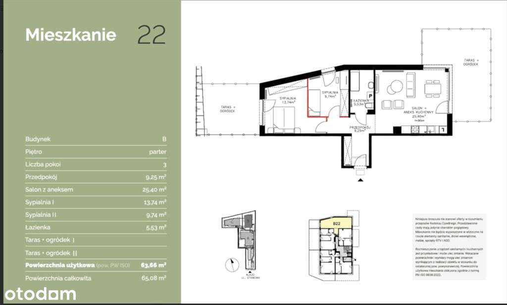 Na sprzedaż 3-pokojowe mieszkanie ul. Stawowa-17