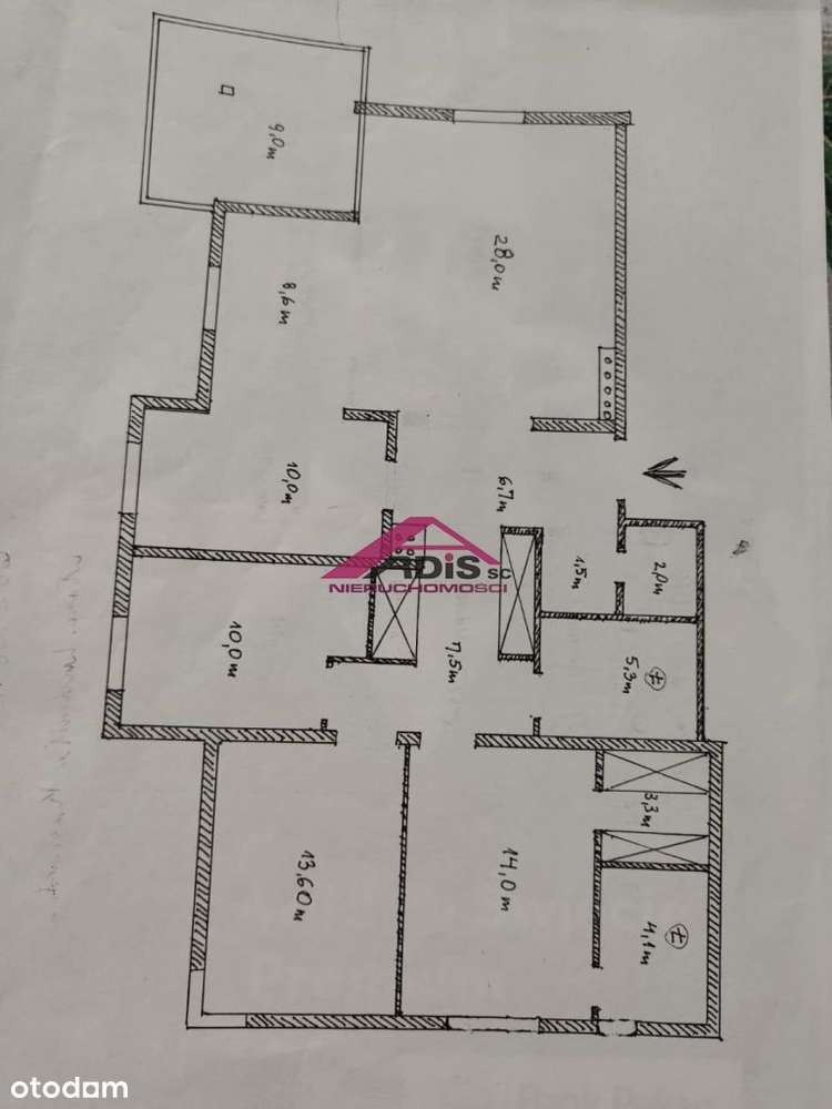 Włochy 4 pokoje, kameralny budynek, garaż.-6