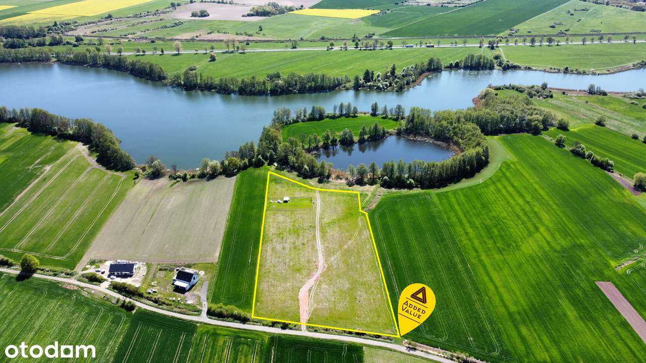 OSTATNIA! Malownicza działka nad jeziorem | Wydane WZ | Grodziszcze - Pełny obrazek: 3/10