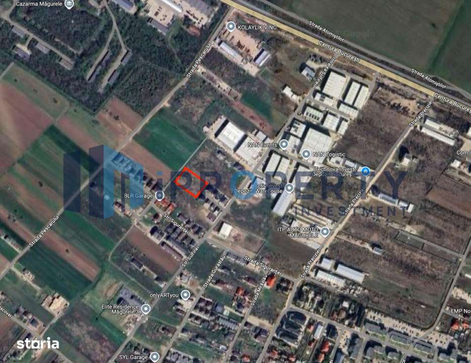 Teren Intravilan | Magurele | 4000 mp | Utilitati  | Urbanism - Imagine principală: 4/4