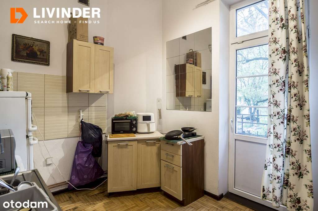 Kawalerka z oddzielną kuchnią | balkon | kamienica – pohled 4
