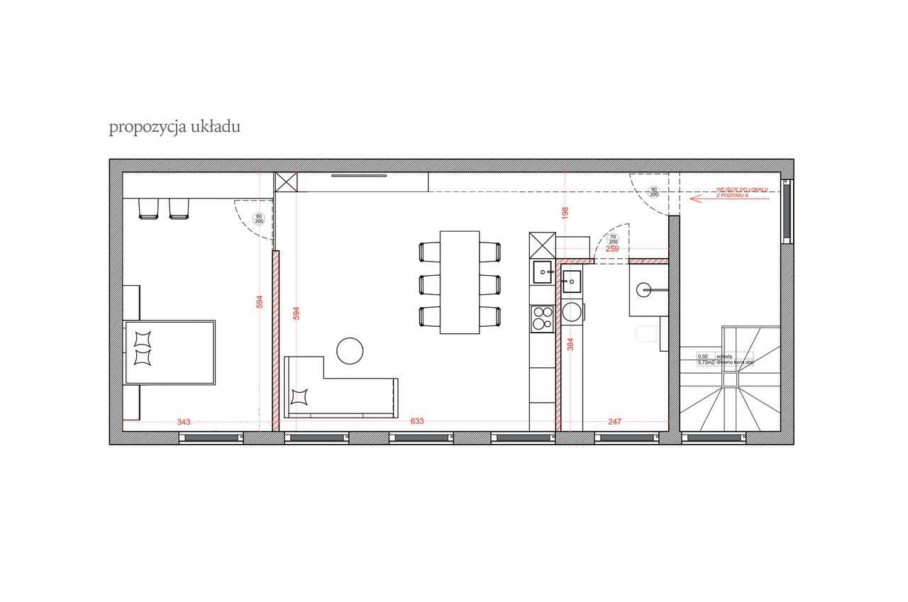Berka Joselewicza  mieszkanie lub pod inwestycje open space - Pełny obrazek: 3/8