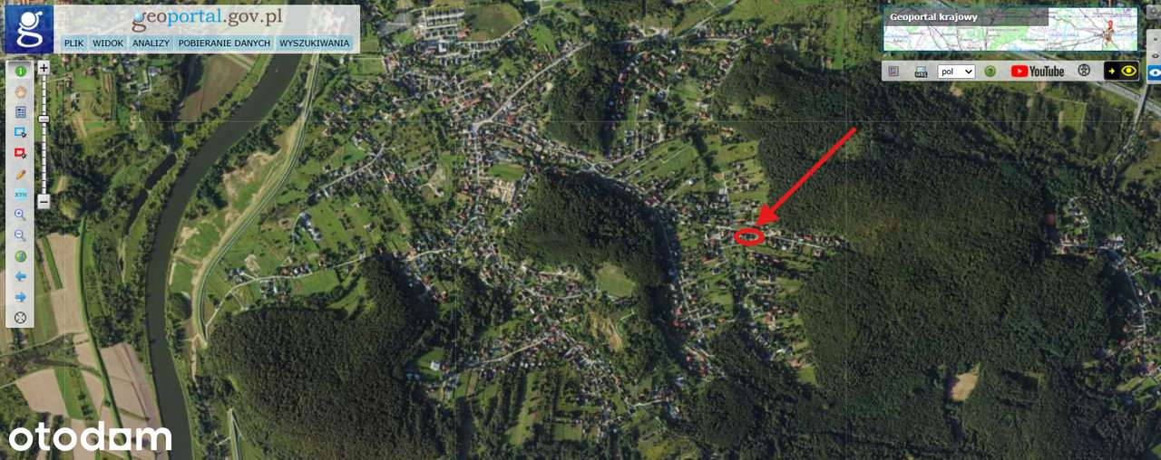 Na sprzedaż piękna działka budowlana 24 ary Kraków-Tyniec 2 399 000 zł-14