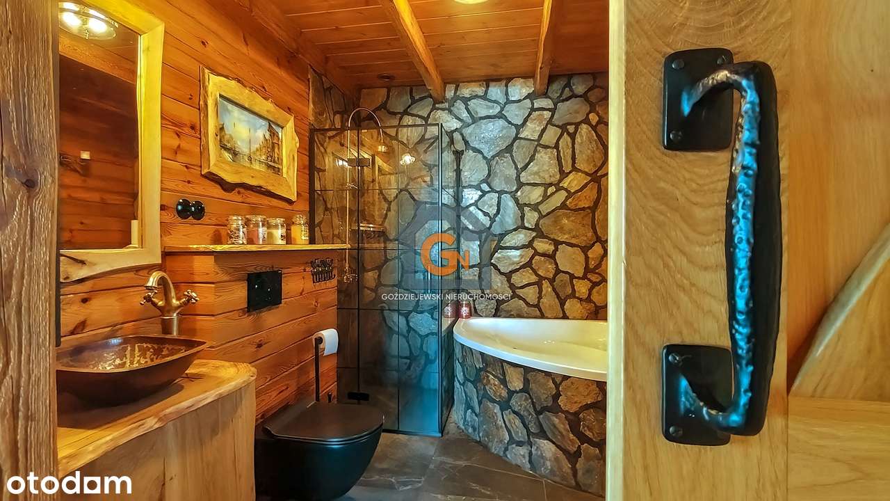 Dom nad jeziorem w Spalona z unikalnym klimatem wiejskiej chaty-7