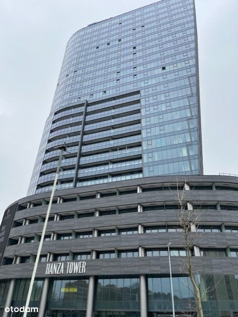 Apartament Hanza Tower 2 - pokoje na 17 piętrze