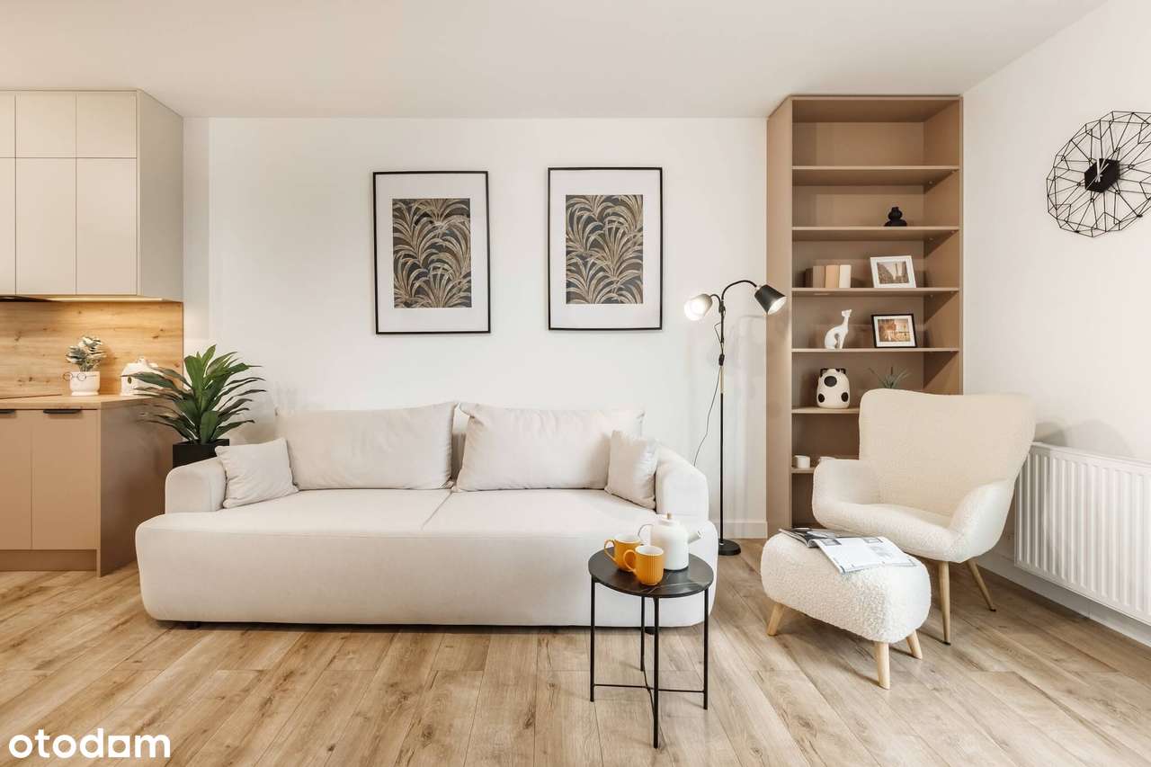 Nowe, z ogródkiem 67 m2 bez PCC, meble, AGD-2