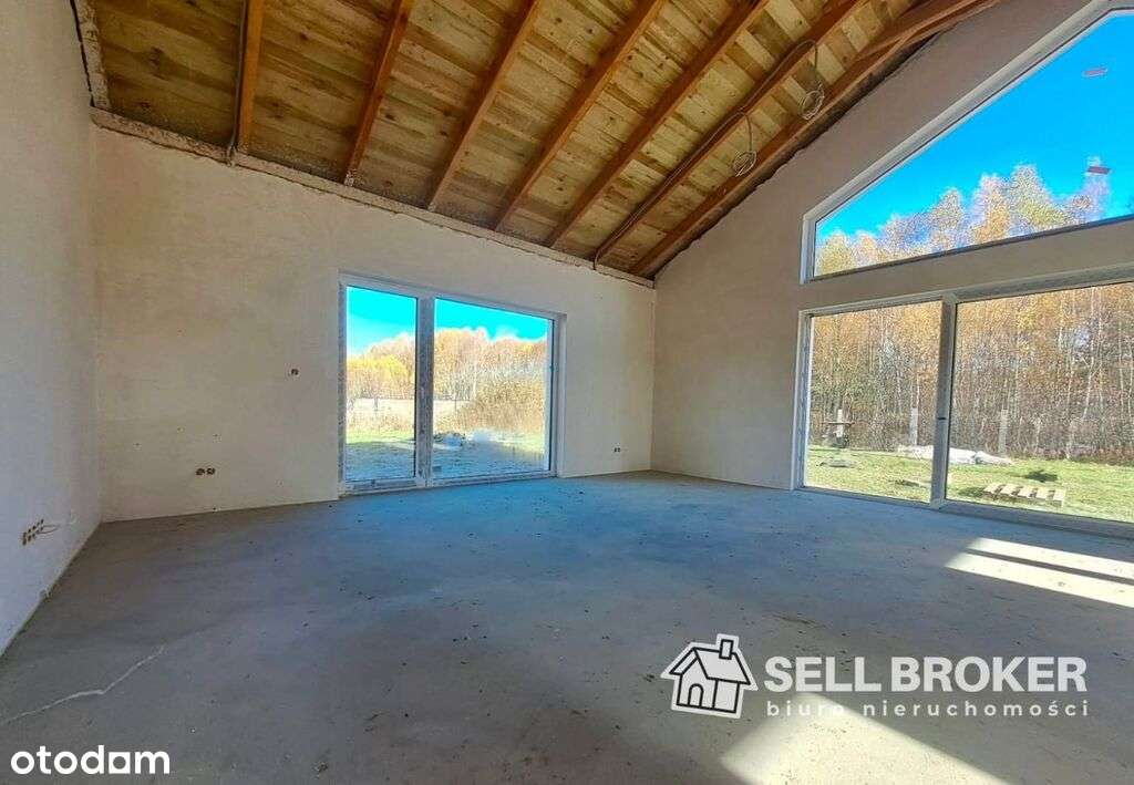 Dom w stanie deweloperskim 130 m2 / blisko PKP-2