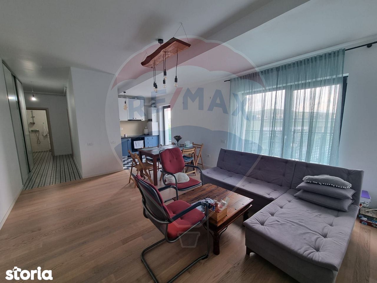 Apartament de vanzare cu 3 camere, terasa de 29 mp, zona Marasti