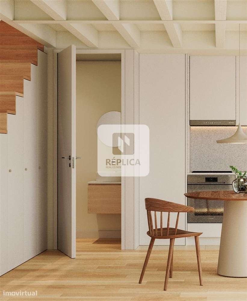 Apartamento T2 Duplex com Varanda na Baixa do Porto - Grande imagem: 5/14